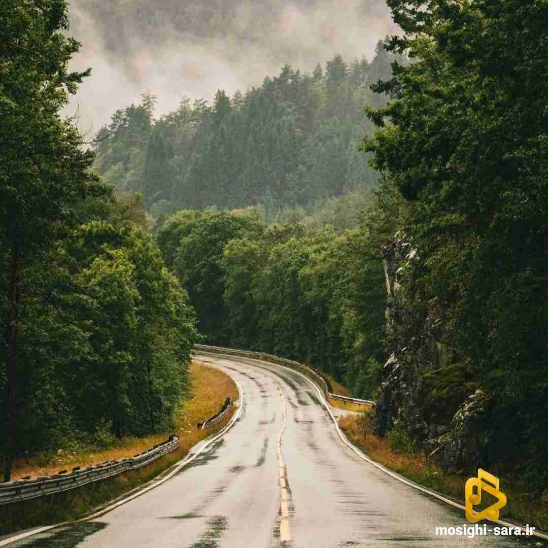  دود سیگار بارون شب تهرون خوابه من